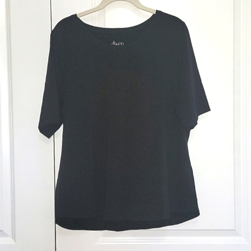Denim & Co Essential Jersey Top